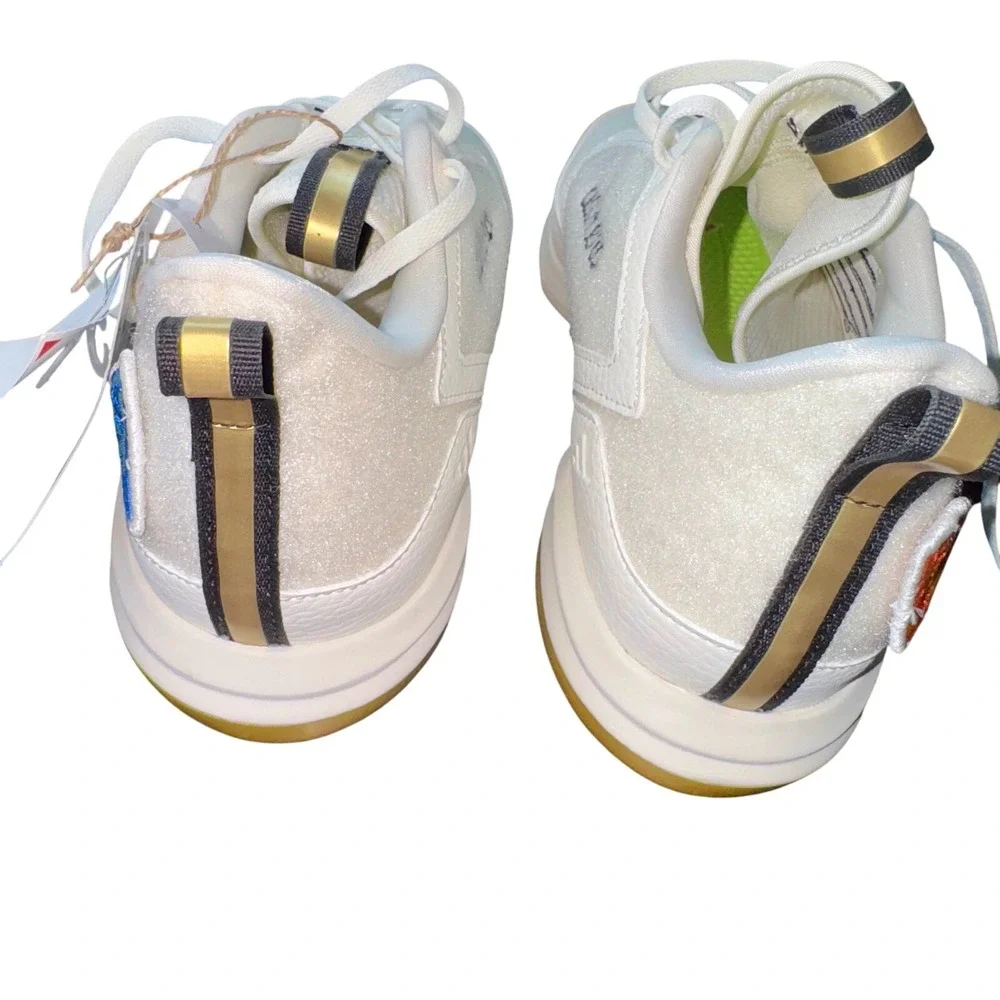 adidas PureHustle 3 Elite Women's‎ Softball Cleats Size 11 ID7638 White Gold NWT
